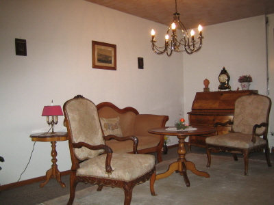 Interior view of an apartment in Berne 